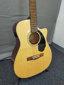 T4584＊【中古】Fender フェンダー CC-60SCE concert NAT #IPS2202703773 エレアコ ソフトケース付