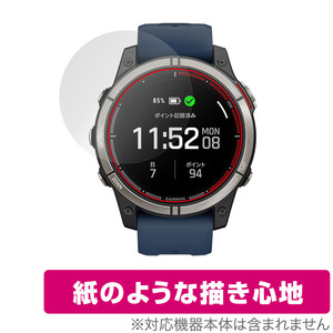 GARMIN quatix 7 Pro AMOLED 保護 フィルム OverLay Paper ガーミン スマートウォッチ用保護フィルム 書き味向上 紙のような描き心地