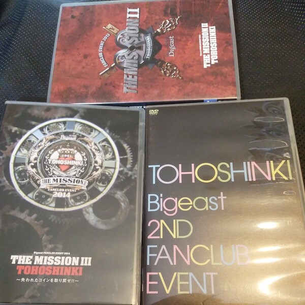東方神起3作品DVD まとめ売り 送料無料~