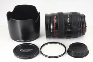 ★カビ、クモリ一切なし★ CANON EF 24-70mm F2.8L USM ★純正フード付き,完動品★ キヤノン #080