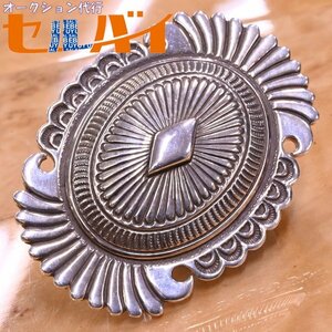  genuine article finest quality goods big twin ultimate rare sterling silver 925 King Navajo buckle 36mm width correspondence men's belt BIGTWIN