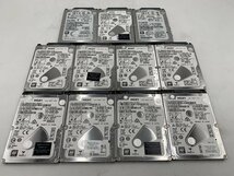 ★11個セット★ HGST 2.5インチ 7mm 500GB HDD 7200rpm Z7K500-500 動作確認済, 健康状態正常,フォーマット済_画像2