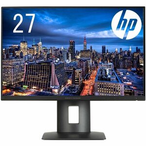 HP Z27n フレームレスIPS 27インチ HDMI対応 2K 2560x1440 16:9 画面回転 高さ調整