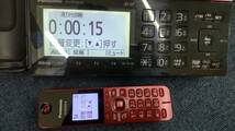 0512k0512 Panasonic KX-PD102D パーソナルファックス 電話機 パナソニック おたっくす 子機KX-FKD353_画像9
