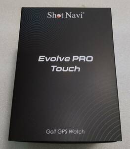 腕時計型GPSゴルフナビ ショットナビ エボルブプロ タッチ ブラック Shot Navi Evolve PRO Touch Black 送料820円～