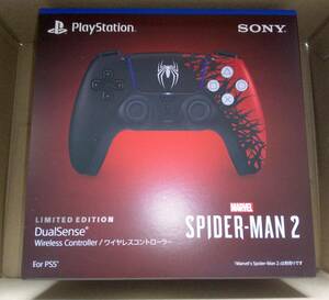 数量2 CFI-ZCT1JZ2 DualSense ワイヤレスコントローラー "Marvel's Spider-Man 2" Limited Edition 送料820円～