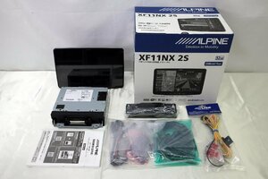 ＜未使用品＞ALPINE アルパイン　カーナビ　11型ワイドXGA LED液晶 メモリーナビ XF11NX 2S（50223112418690SM）