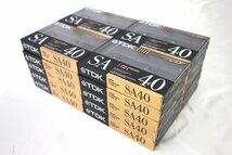 ＜未使用品＞TDK カセットテープ ハイポジション 40分 SA-40M 20本セット（11623120119068DJ）_画像2