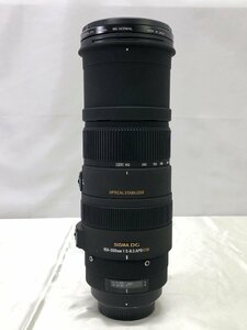 ●中古品●SIGMA カメラレンズ APO 150-500mm F5-6.3 DG OS HSM (ペンタックス用) (11923121820449SH)