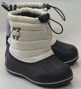 Бесплатная доставка Moz Moz Mz-8209 Водонепроницаемые зимние ботинки 17 см. Детские легкие снежные сапоги Boa Mokomoko теплые спецификации страны снега