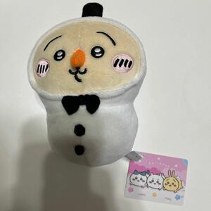 ちいかわ うさぎ 雪だるま　メリクリぬいぐるみ