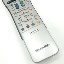 D 保証有り 美品 良品 送料無料 TV/DVDリモコン SHARP AQUOS GA661WJSA LC-42EX5/LC-37EX5/LC-32D30/LC-26D30/LC-20D30用_画像3