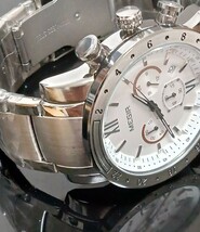 3日間　大谷翔平　176号記念セール　メンズ腕時計　クロノグラフ クォーツ ステンレス 防水腕時計　サーフィン　スーツ　ブレスレット1652p_画像3
