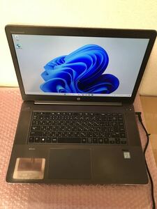 HP ZBook Studio G3 Core i7 6700HQ/2.60GHz 16GB SSD256GB 15.6インチ フルHD 【中古】 