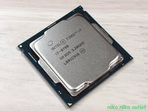 動作品!! Intel Core i7-8700 3.2Ghz 6Core 12Thread TB4.6Ghz LGA1151 TDP 65W Coffee Lake Intel UHD Graphics 630