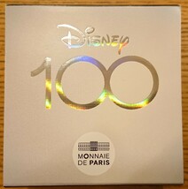 2023 フランス ディズニー100周年 ミニーマウス 5ユーロ プルーフ金貨_画像3