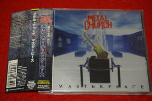 レア！【廃盤 '99年作】 METAL CHURCH / Masterpeace 正統派ヘヴィ・メタル メタル・チャーチ 特典ステッカー