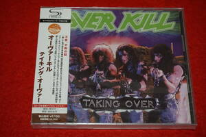 【新品 日本初CD化！ '87年作】 OVERKILL / Taking Over スラッシュ・メタル オーヴァーキル 2013年SHM-CD