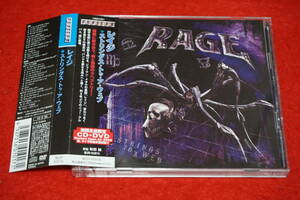 【初回生産限定盤 CD+DVD】 RAGE / Strings To A Web +82分収録DVD ジャーマン・パワー・メタル レイジ '10年作