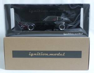 IG 1/18 Nissan Fairlady Z S30 черный custom RS Watanabe RECARO зажигание модель 0689 Nissan Fairlady Z Black