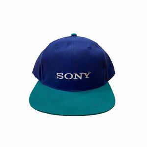 90s vintage SONY cap キャップ 企業 USA ソニー キャップ snapback