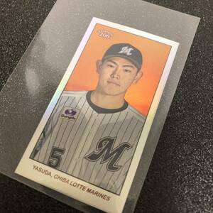 1/7【安田尚憲】topps 206 NPB 2023／タバコカード ／EPOCH BBM 以外／chromeも出品中／千葉ロッテマリーンズ／ファーストナンバー