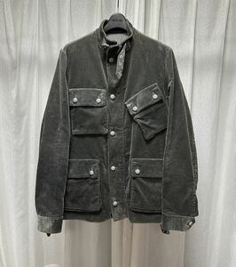 極美品 01AW ナンバーナイン モーターサイクル コーデュロイ ジャケット size2 NUMBER (N)INE