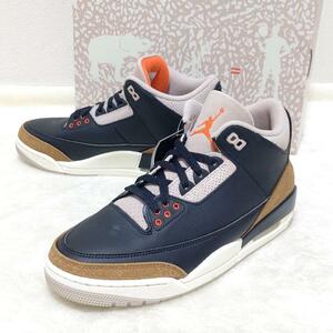 新品 箱付◎【NIKE】ナイキ NIKE AIR JORDAN 3 RETRO エアジョーダン3 Desert Elephant CT8532-008 デザートセメント×オレンジ27.0㎝/236j