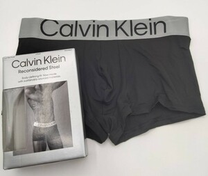 Calvin Klein(カルバンクライン) ローライズボクサーパンツ ブラック Mサイズ 1枚 メンズボクサーパンツ 男性下着 NB3074