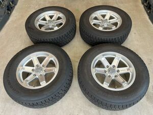 ★売り切り! 倉庫保管品 グッドイヤー ICENAVI SUV 265/65R17 weds KEELER 17インチ 8J +25 ランドクルーザープラド ハイラックス★