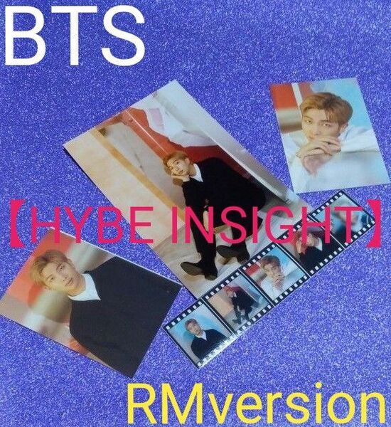 ◆BTS◆【HYBE INSIGHT】PHOTOCARD&PHOTO&FILM PHOTO STICKERセット(RM)