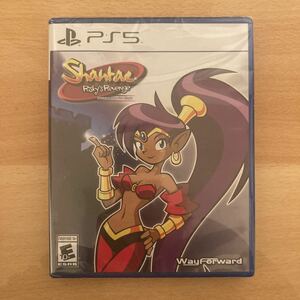 新品未開封　シャンティ　リスキィブーツの逆襲　ディレクターズカット　PS5 ソフト　Shantae