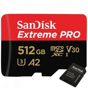 マイクロSDカード サンディスク Extreme Pro 512GB 新品