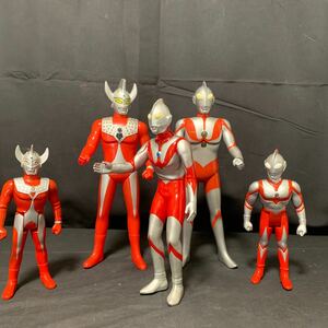 ウルトラマン ウルトラマンタロウ ソフビ 5体 まとめ フィギュア 人形 円谷プロ サウンドフィギュア ? BANDAI 動作未確認