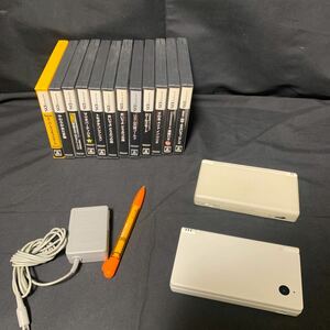 Nintendo DSi TWL-001 ホワイト 充電器 付き 動作確認済み 任天堂 DSlite usg-001 ソフト 12本付き マリオパーティ どうぶつの森 他 まとめ