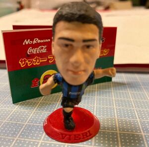 C.ビエリ インターミラン　サッカーフィギュアコレクション　コリンシアン　コレクター　クラブジャパン　No Reasonコカコーラ