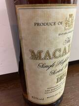 ★【未開栓】[大黒屋] 稀少 The MACALLAN マッカラン 18年［1974］ ウィスキー 750ml 43%≪法人・業者取引不可≫_画像8