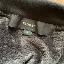 FLORENT フローレント　定価¥2万7000円　裏起毛　ロングコート　黒_画像9