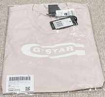 G-STAR RAW GRAPHIC 20 SLIM T-SHIRT ロゴT カットソー Tシャツ　レディース オーガニックコットン　ロゴTシャツ_画像7