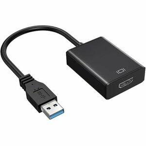 USB HDMI 変換アダプタ usb3.0 1080P 安定出力 ディスプレイアダプタ 音声同時出力 マルチディスプレイ コンパクト 持ち運び便利 使用簡単