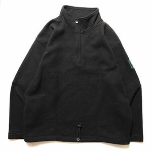 90's ギャップ GAP アルパインシリーズ プルオーバー フリース ジャケット (XL) 黒 90年代 旧タグ オールド 青タグ レア Alpine SERIES