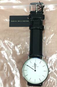 □138 Daniel Wellington ダニエルウェリントン 腕時計 メンズ レディース シルバー Classic Sheffield [ DW00100053 ] 〇店頭展示品 