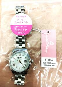 □57 Angel Heart エンジェルハート スパークルタイム 腕時計 レディース ソーラー ステンレススチール [ ST26SS ] 〇店頭展示品 