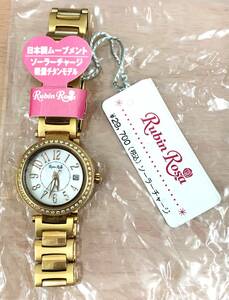 □68 Rubin Rosa ルビンローザ レディース 腕時計 ゴールド ソーラー [R503PPKMOP] 〇店頭展示品 