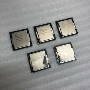 【現状品】Intel CPU Core i7-6700T 5個セット まとめて 正常稼働のPCから取り外したもの 管12041102