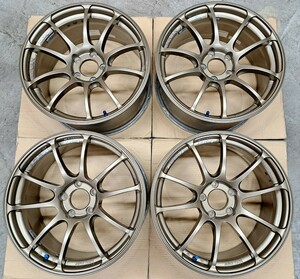 【極上品】ヨコハマ アドバンレーシングRZ ホイール 4本 18インチ 8.5J 114.3 スバル WRX STI S4 レヴォーグ GRヤリス ブレンボ