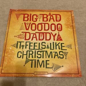 BIG BAD VOODOO DADDY、it feels like Christmas time、LPレコード、Xmas、クリスマス、vinyl、オルガンバー、サバービア