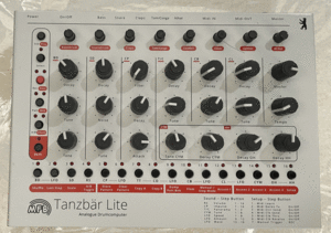 MFB Tanzbar Lite アナログ ドラムマシン 