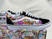 送料無料 27cm VANS OLD SKOOL V36CF KIM SONGHEコラボ バンズ オールドスクール キムソンへ 木村カエラ着用モデル US9 BLACK/MULTI_画像2