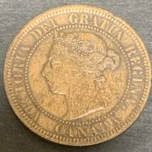 外国コイン！1888-Hカナダ大セントロット 美品 あ424_画像1